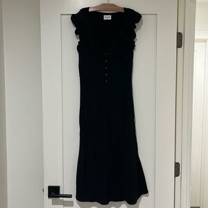 Aritzia Exude Sunday Best Black Dress